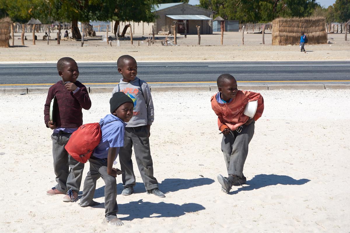 Village in Caprivi Strip